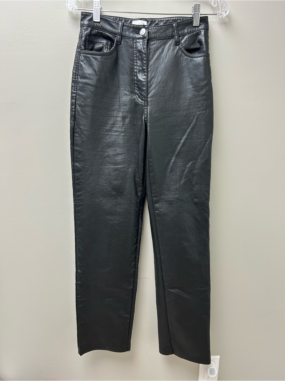 Wilfred Women’s Black Melina Vegan Leather Pants